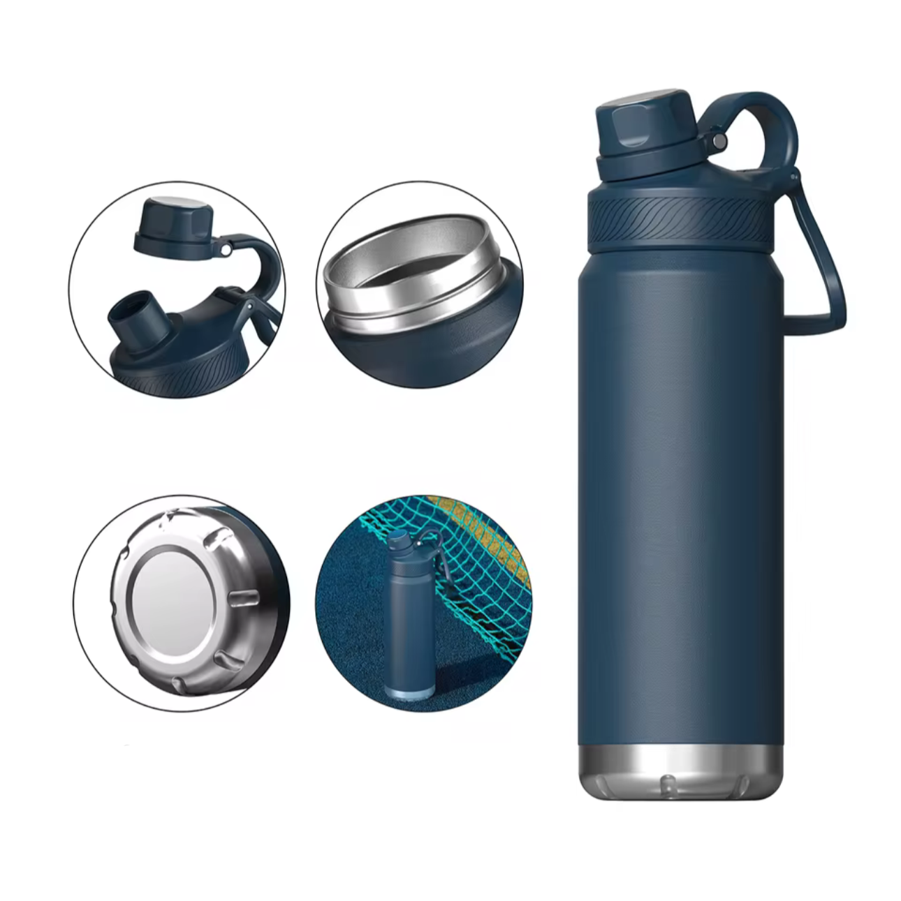 Stainless Steel Water Bottle (24oz)