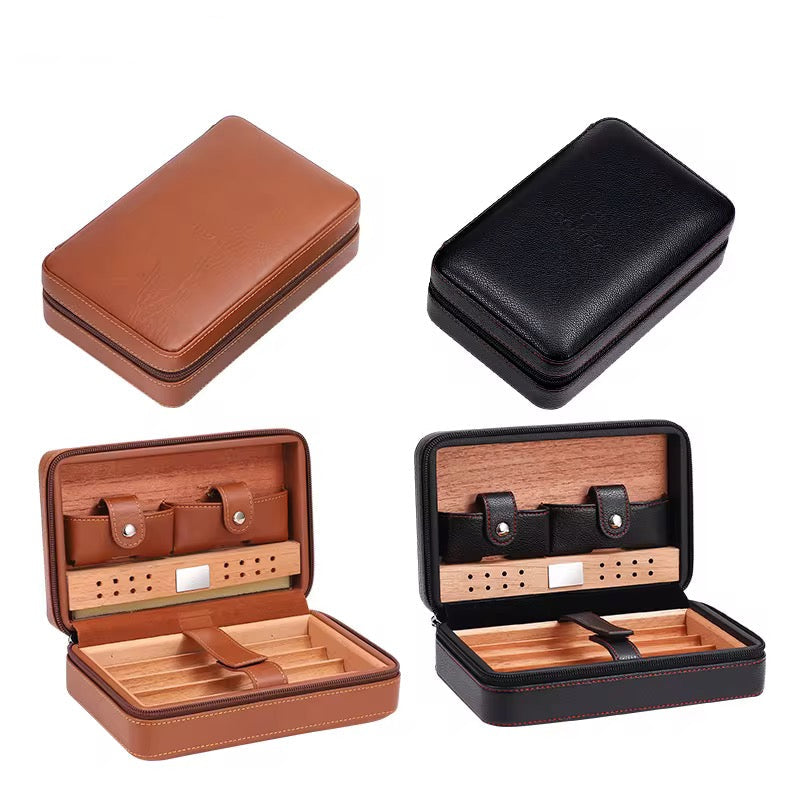 Leather Cigar Box