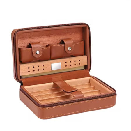 Leather Cigar Box