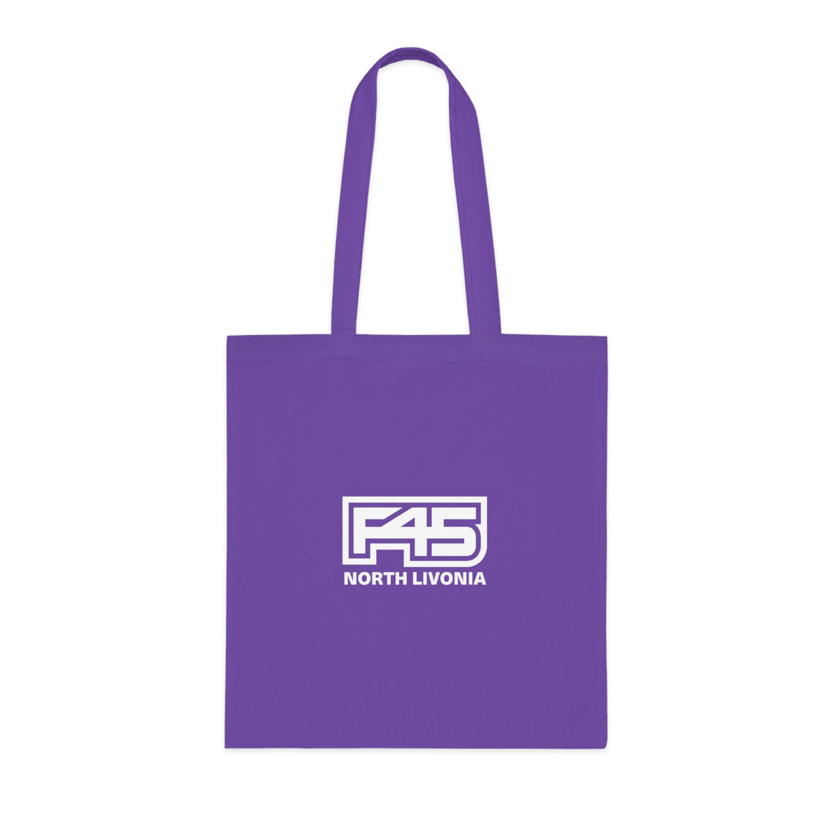 F45 North Livonia Logo Cotton Tote Bag