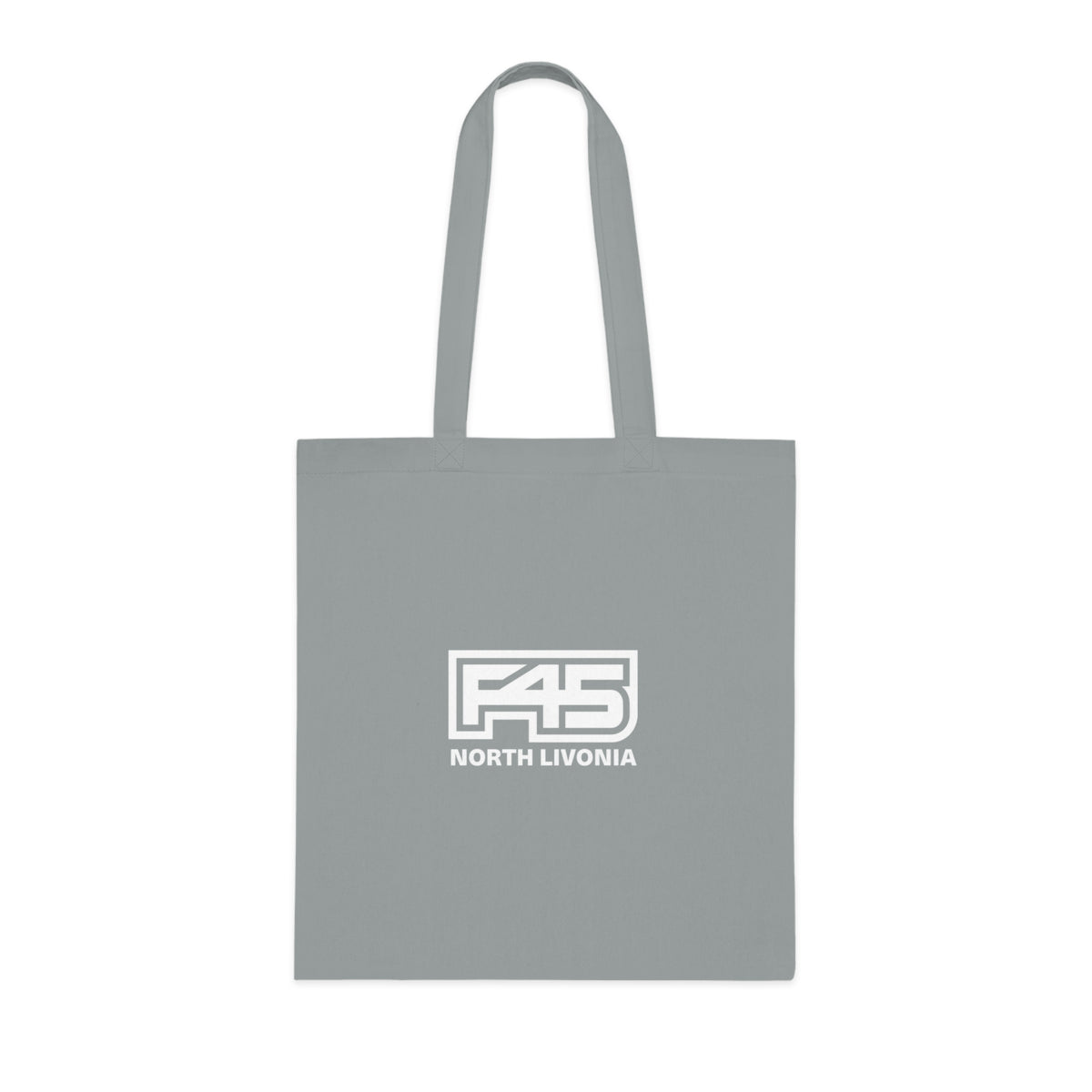 F45 North Livonia Logo Cotton Tote Bag