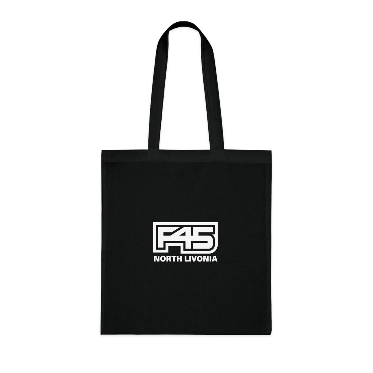 F45 North Livonia Logo Cotton Tote Bag