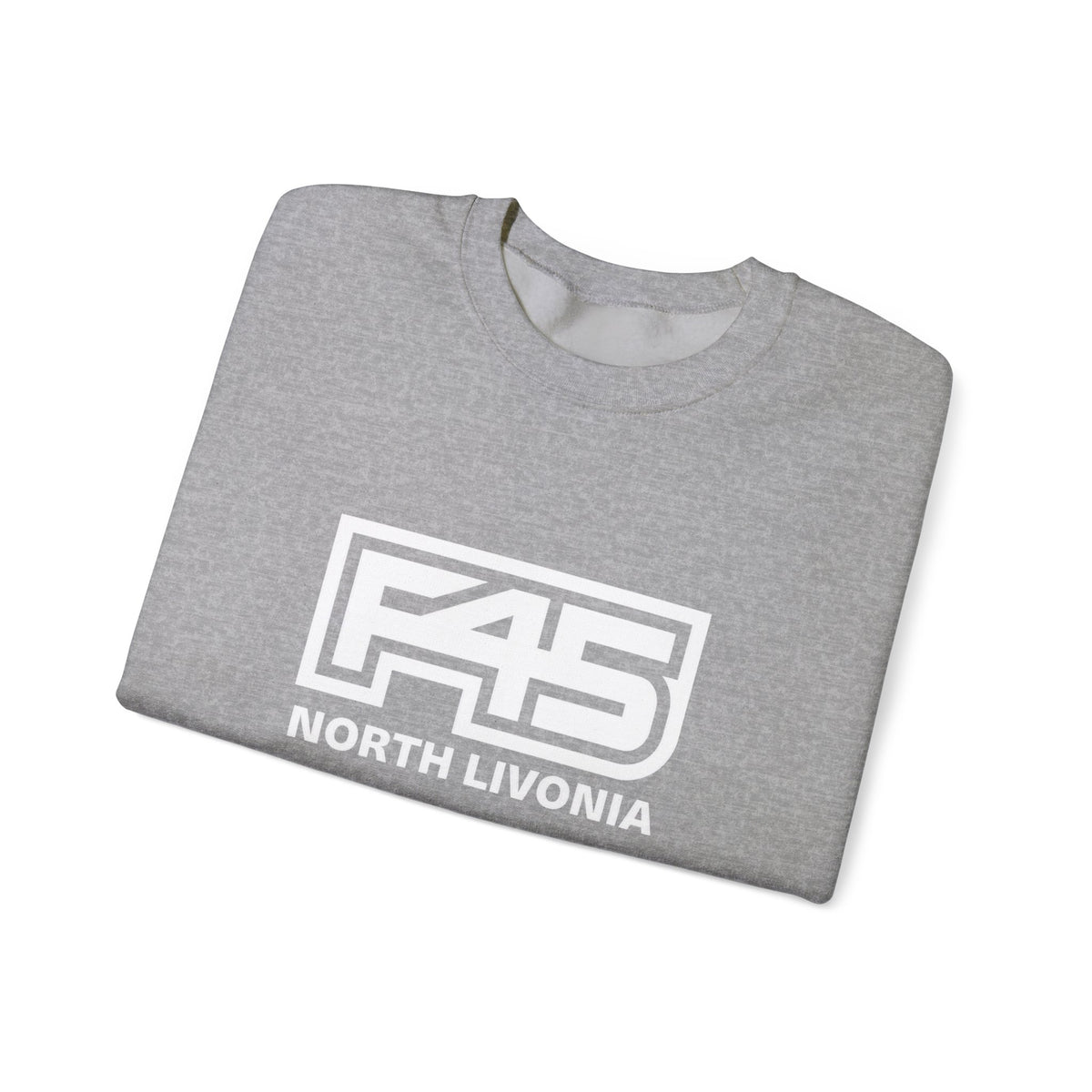 F45 North Livonia - Embroidered Crewneck Sweatshirt