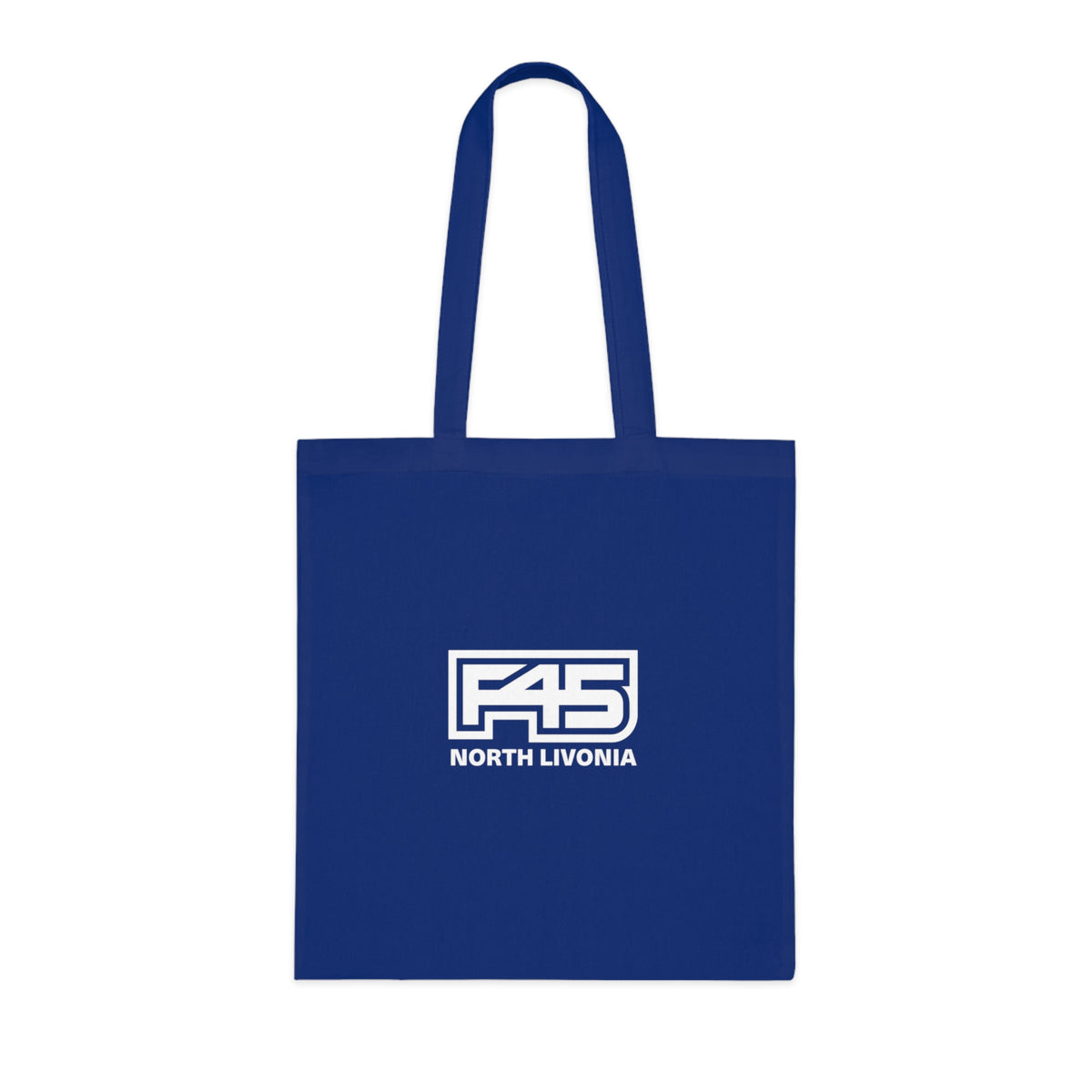 F45 North Livonia Logo Cotton Tote Bag