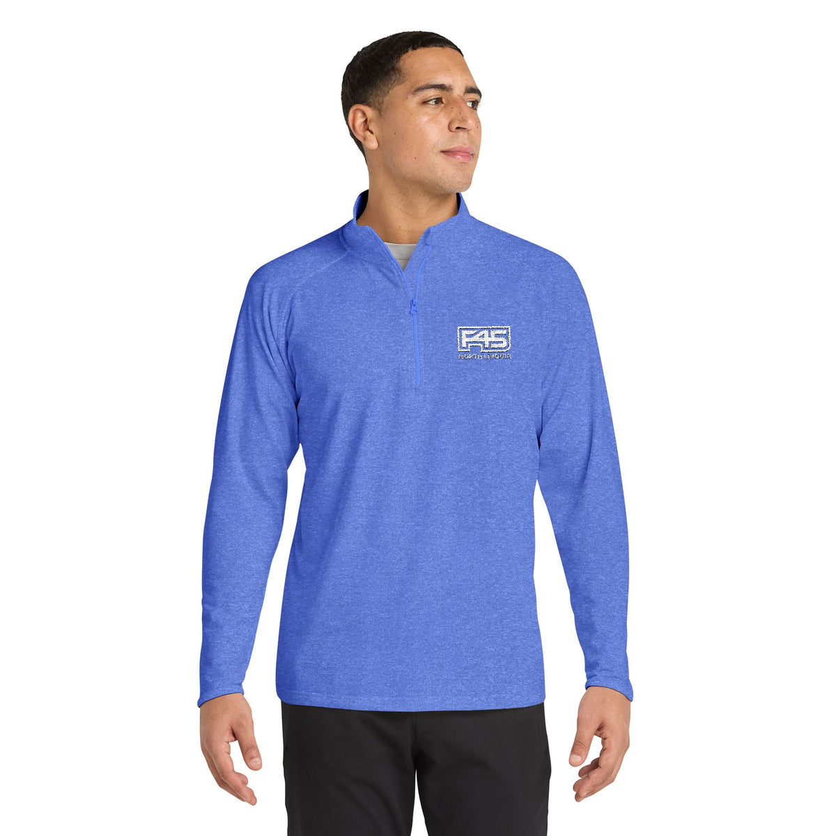 F45 - Men's Sport-Wick® Stretch Quarter-Zip Pullover (Embroidery)