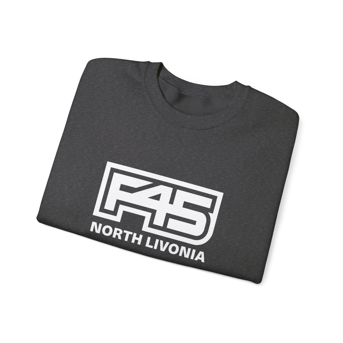 F45 North Livonia - Embroidered Crewneck Sweatshirt