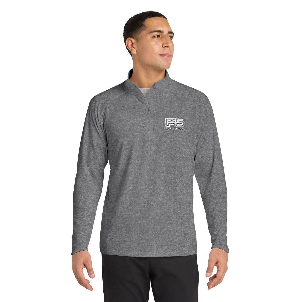 F45 - Men's Sport-Wick® Stretch Quarter-Zip Pullover (Embroidery)