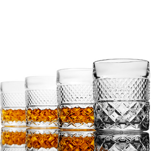 The Whiskey Decanter Gift Set With 4 Whisky Glasses & Handcrafted Whiskey Chilling Stones