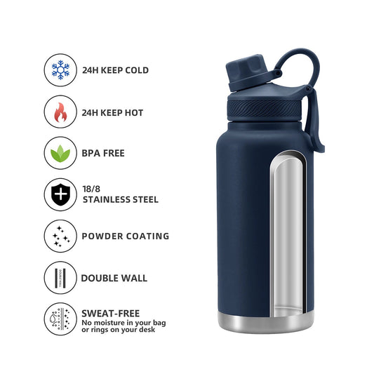 Stainless Steel Water Bottle (32oz)