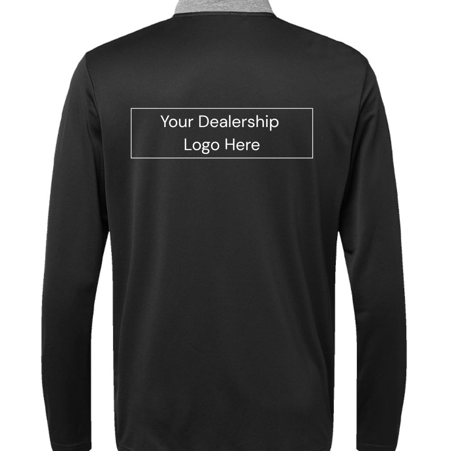 Black Melange/ Black/ Grey Three - BACK