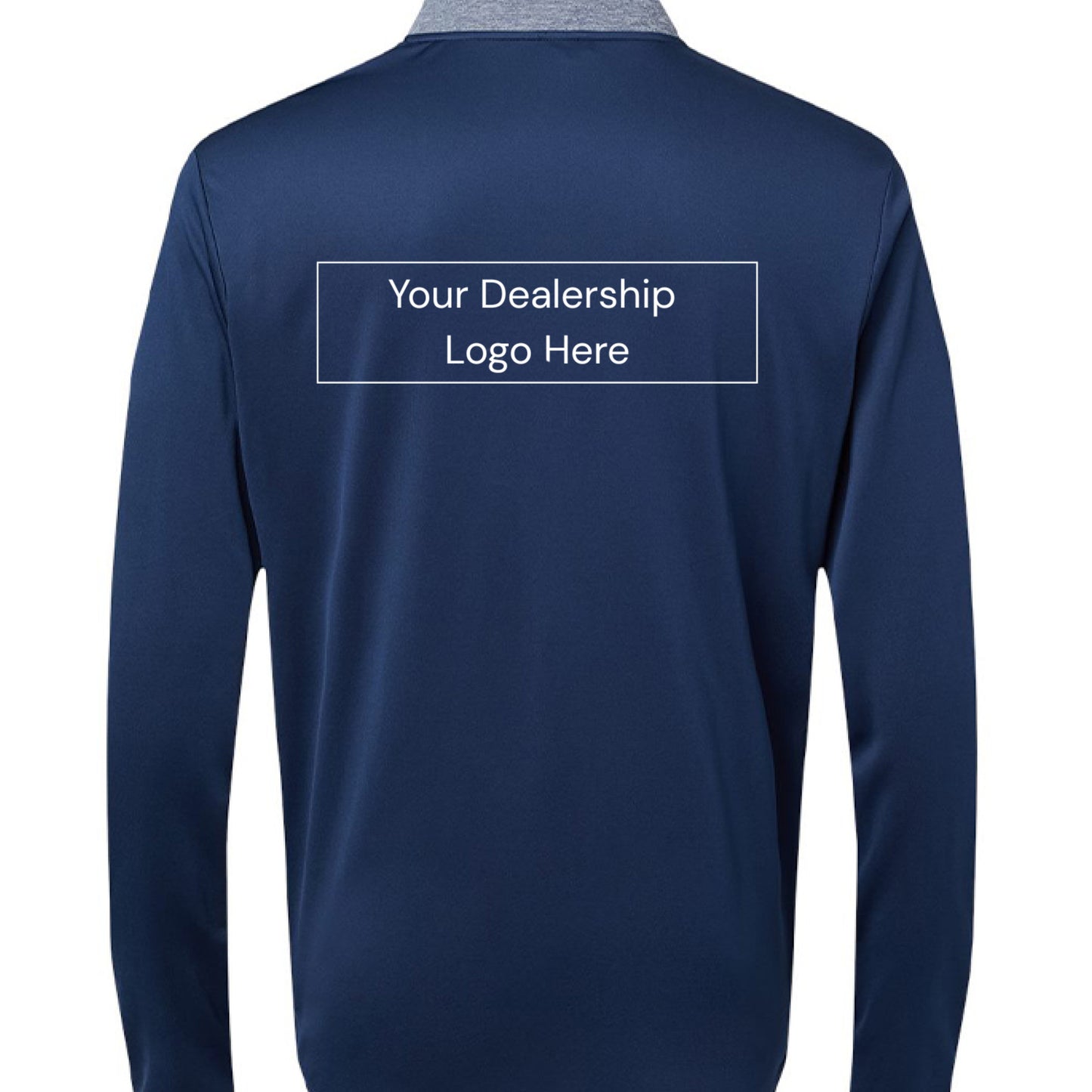 Collegiate Navy Melange/ Navy/ Grey Three - BACK