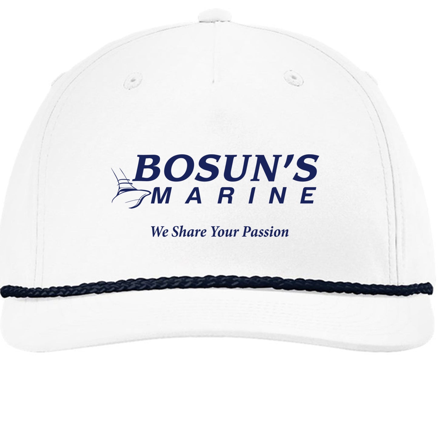 White/ Navy - 258R - FRONT