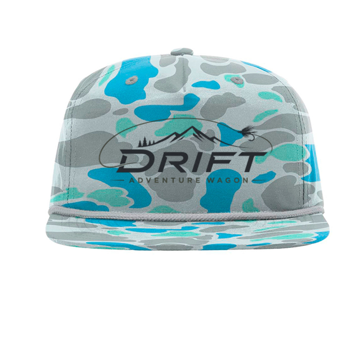 Saltwater Duck Camo/ Charcoal - 256P - FRONT