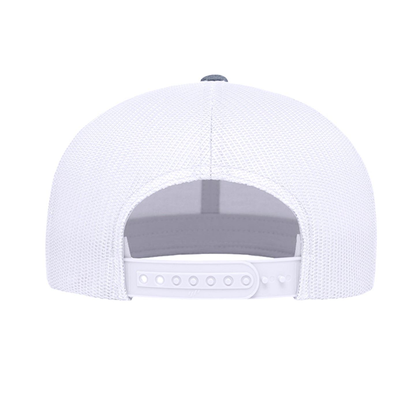 Heather Grey/ White - 6609 - BACK